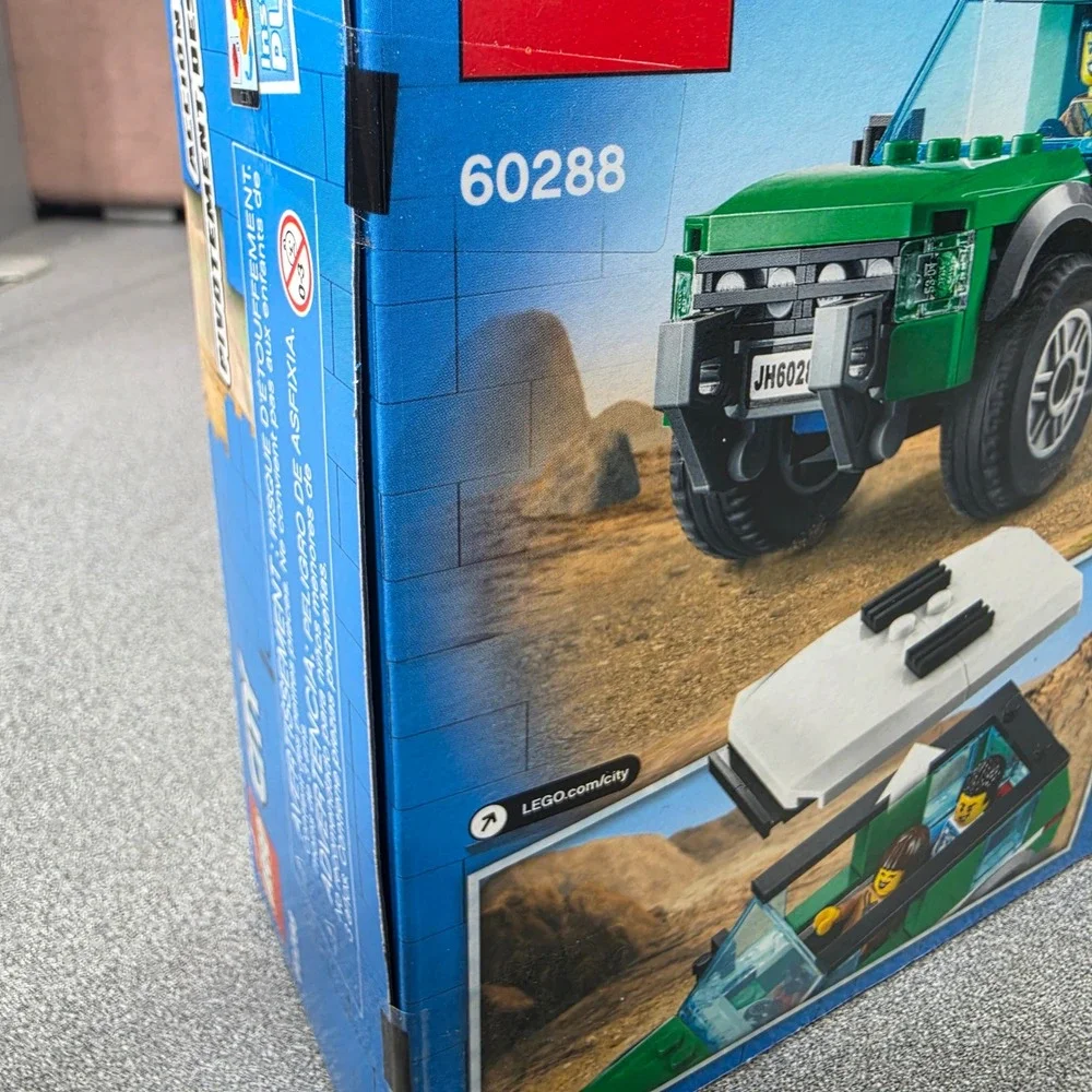 LEGO City Race Buggy Transporter 60288 Kids Multicolor New 210 Pieces